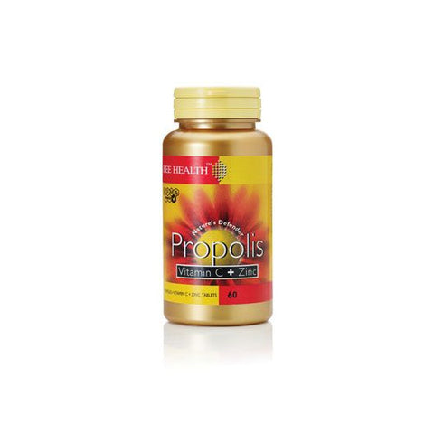 Bee Health Propolis with Vitamin C & Zinc 60 tabs