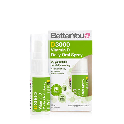 Better You D3000 Vitamin D Oral Spray 15ml