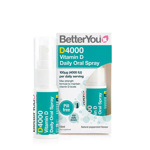 Better You D4000 Vitamin D Oral Spray 15ml