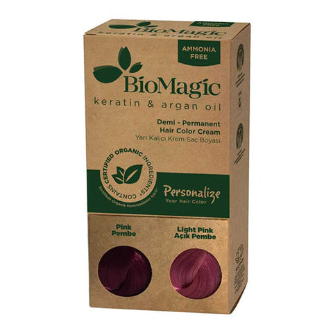 Biomagic Organic Hair Colour Cream Pink 500ml