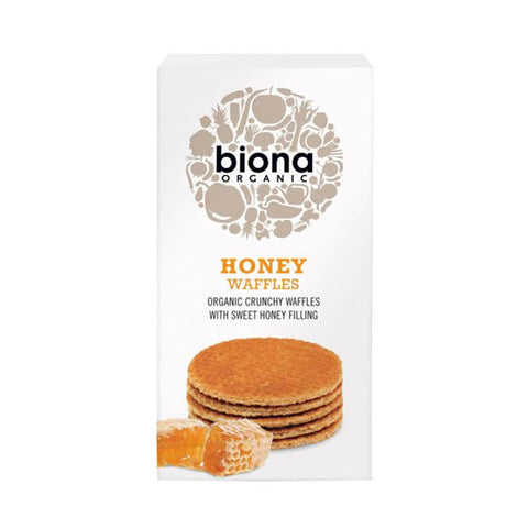 Biona Organic Honey Waffles 175g