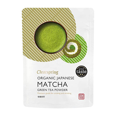 Clearspring Japanese Organic Matcha Green Tea Powder 40g
