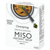 Clearspring Organic Instant Miso Soup - with Sea Vegetables 40g