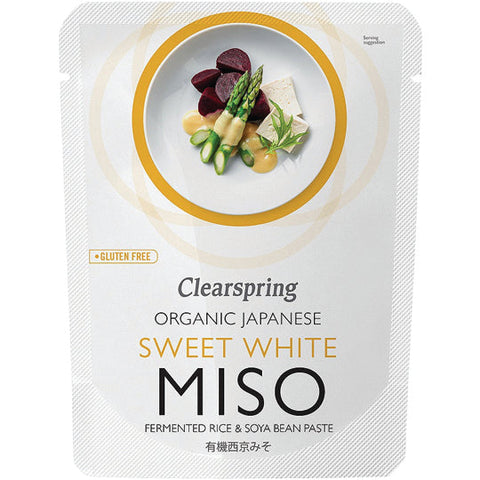 Clearspring Organic Japanese Sweet White Miso Paste 250g