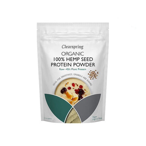 Clearspring Organic Raw 100% Hemp Seed Protein Powder 350g