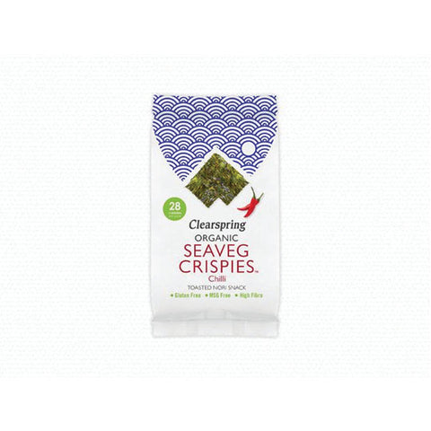 Clearspring Organic Seaveg Crispies Chilli 4g