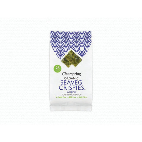 Clearspring Organic Seaveg Crispies Original 4g