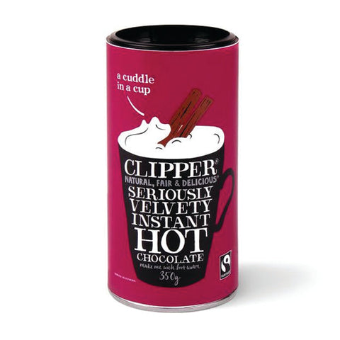 Clipper FT Seriously Velvety Instant Hot Chocolate 350g