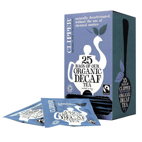 Clipper FT and Organic Decaf Everyday Tea 25 Individual Envelopes