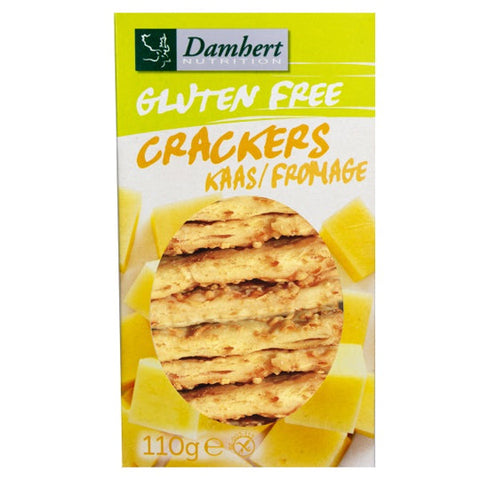 Damhert Gluten Free Cheese Crackers 110g