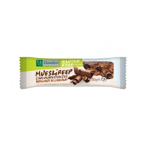 Damhert Gluten Free Muesli bar chocolate 30g