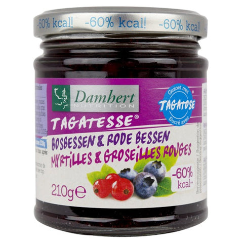 Damhert Tagatesse Jam blueberry red currant 210g