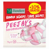 Damhert Without Sugars Peejays Marshmallows 75g