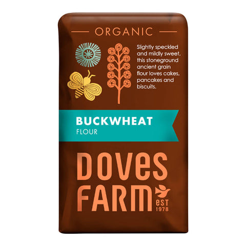 Doves Farm Stoneground Wholemeal Buckwheat Flour 1kg