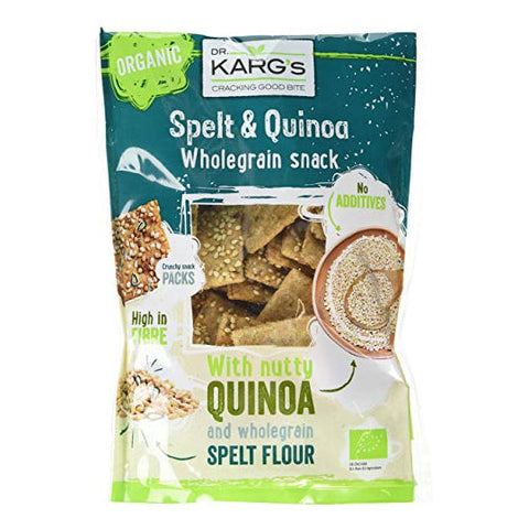 Dr Karg Wholegrain Spelt and quinoa organic wholegrain snack 110g