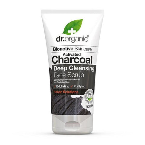 Dr Organic Charcoal Face Scrub 125ml