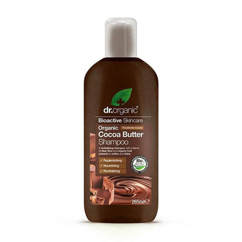 Dr Organic Cocoa Butter Shampoo 265ml