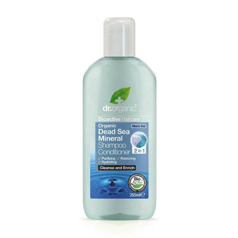 Dr Organic Dead Sea Mineral Shampoo & Conditioner 265ml