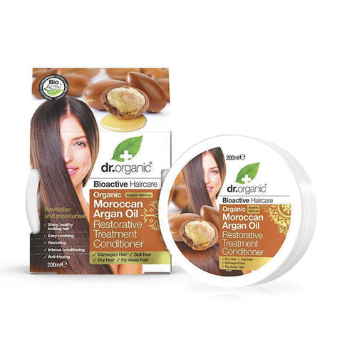 Dr Organic Moroccan Argan Oil Hair Treatment Conditioner 200ml