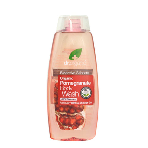 Dr Organic Pomegranate Bath & Shower Wash 250ml