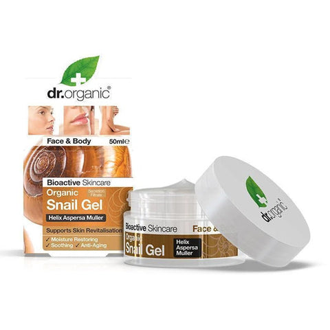 Dr Organic Snail Gel Face & Body 50ml