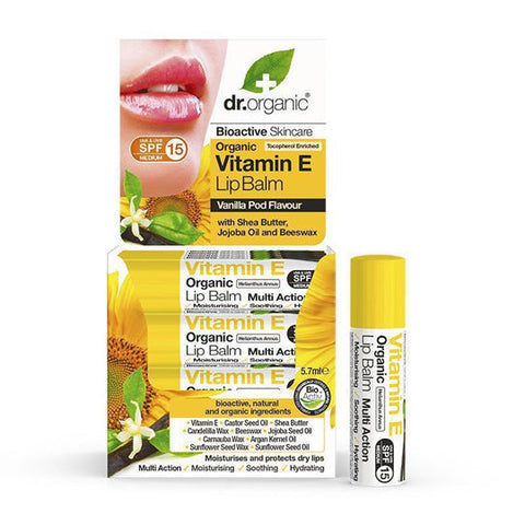 Dr Organic Vitamin E Lip Balm 5.7ml