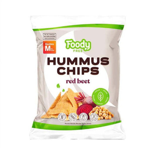 Foody Free Hummous Chips Red Beet 250g