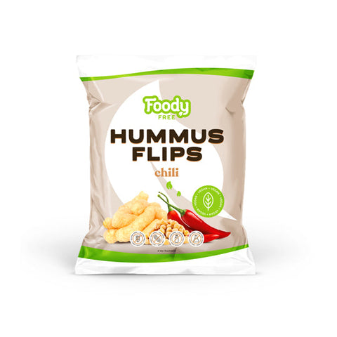 Foody Free Hummous Flips Chilli 250g