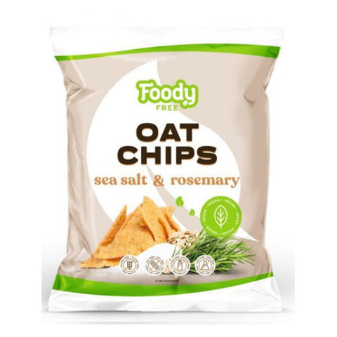 Foody Free Oat Chips Sea Salt & Rosemary 250g