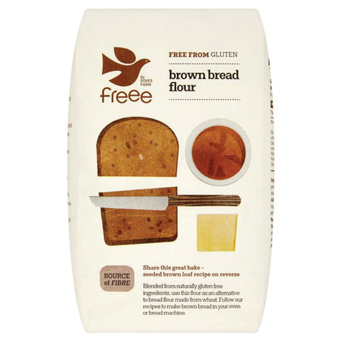 Freee by Doves Farm Gluten Free Brown Bread Flour Blend 1kg