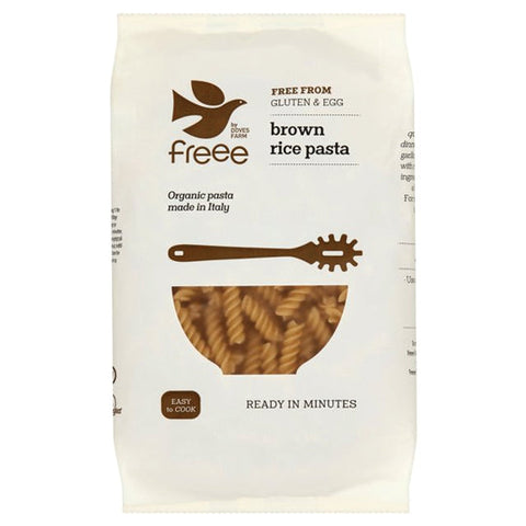 Freee by Doves Farm Gluten Free Organic Brown Rice Fusilli 500g