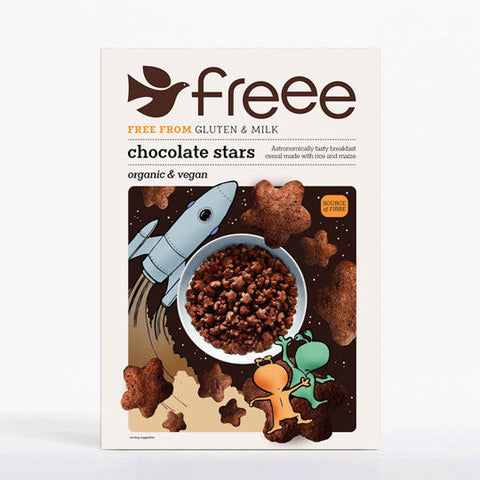 Freee by Doves Farm Gluten Free Organic Chocolate Stars 300g