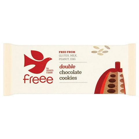 Freee by Doves Farm Gluten Free Organic Double Chocolate Cookies 180g