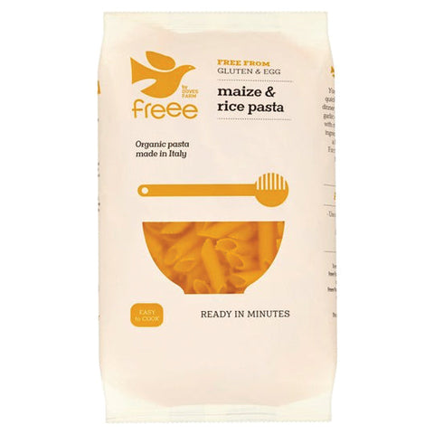 Freee by Doves Farm Gluten Free Organic Maize and Rice Penne 500g