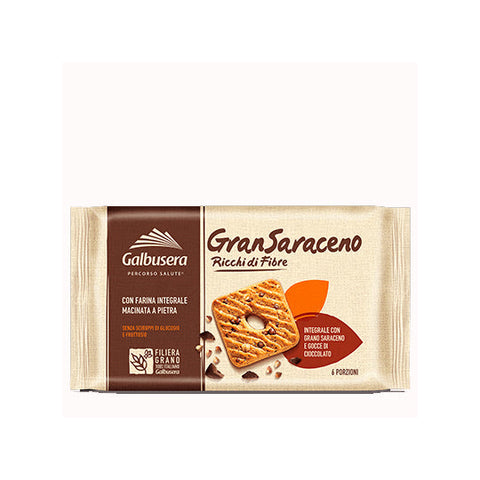 Galbusera Gran Saraceno Buckwheat Chocolate Chip Biscuits 260g