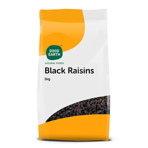 Good Earth Black Raisins 1kg