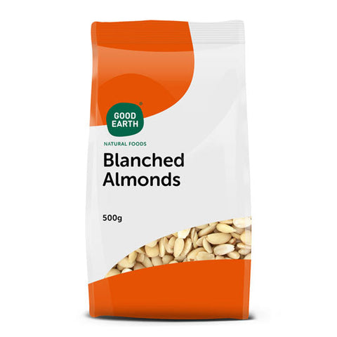 Good Earth Blanched Almonds 500g