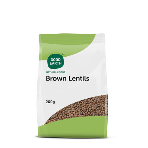 Good Earth Brown Lentils 200g