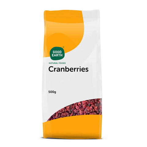 Good Earth Cranberries 500g