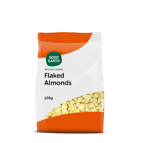 Good Earth Flakes Almonds 100g