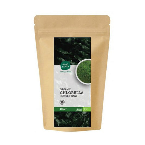 Good Earth Organic Raw Chlorella Powder 100g