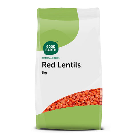 Good Earth Red Lentils 1kg