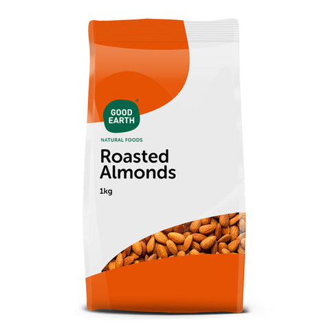 Good Earth Roasted Almonds 1kg