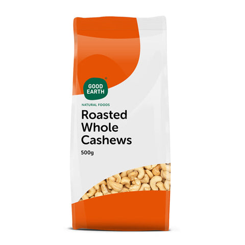 Good Earth Roasted Cashews 500g