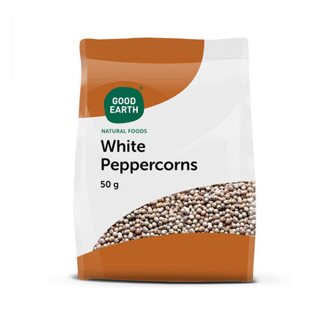 Good Earth White Peppercorns 50g