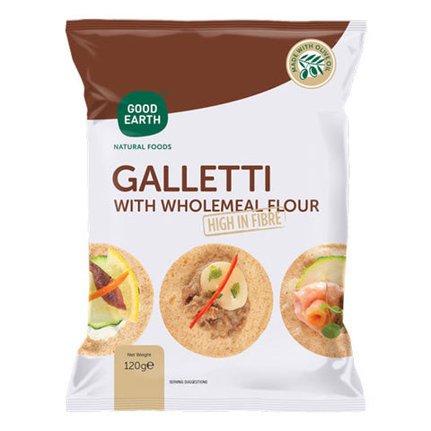 Good Earth Wholemeal Galletti 120g