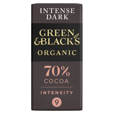 Green & Black Organic Dark 70% Chocolate 90g