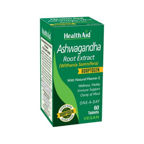 Health Aid Ashwagandha Root Extract 60 tablets