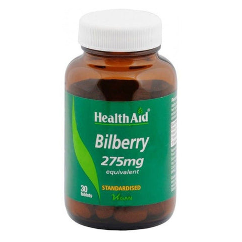 Health Aid Bilberry 275mg 30 tabs