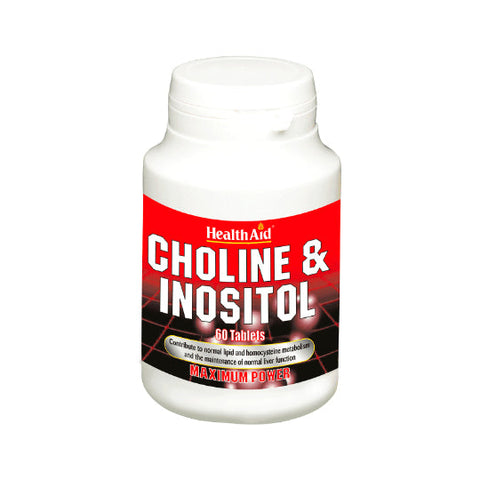 Health Aid Choline & Inositol 60 tabs